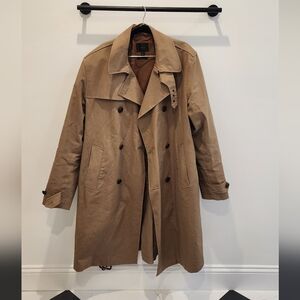 J Crew Mens Large Trenchcoat
